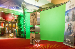 Photocall fond vert - vipbox