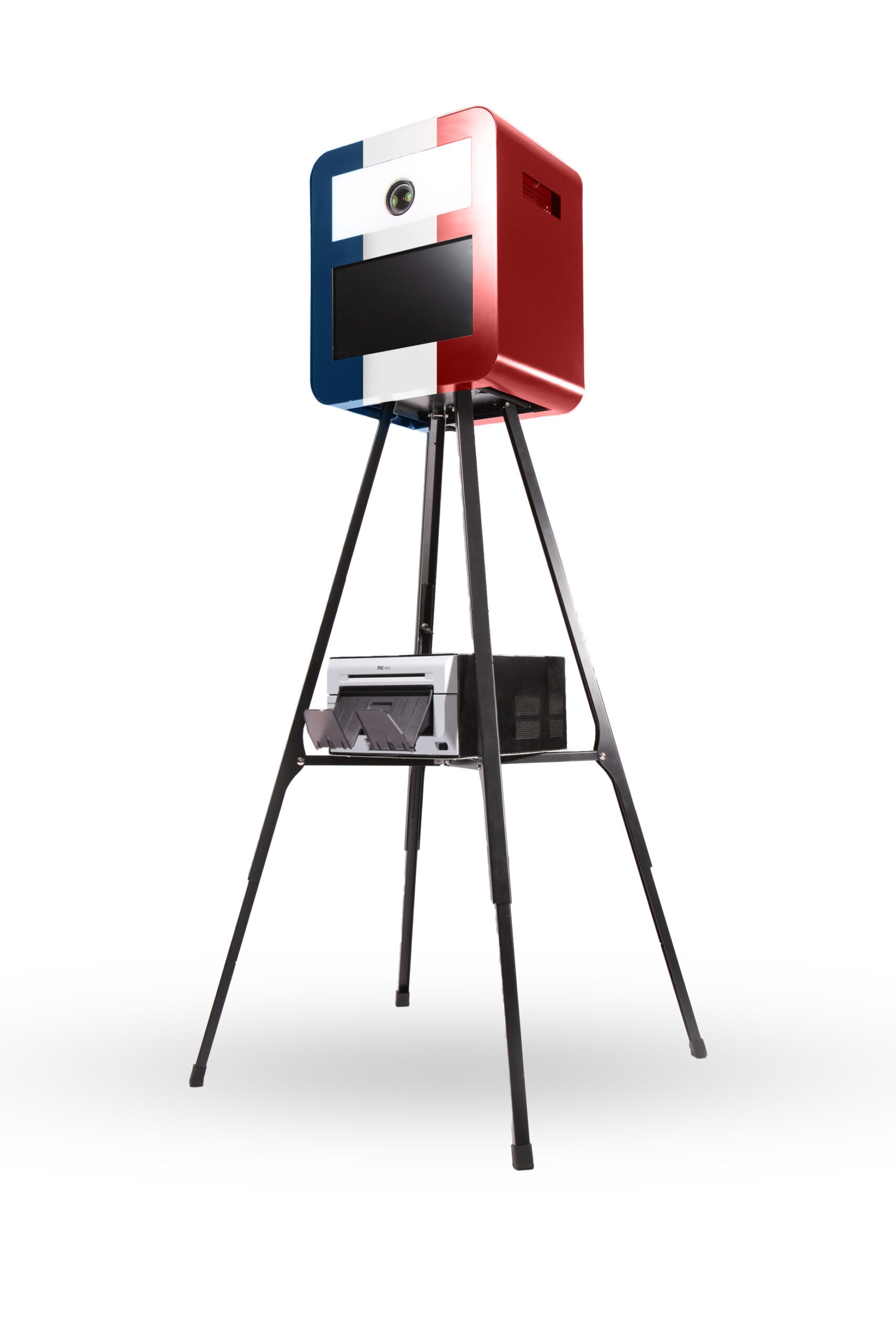 Location photobooth paris bleu blanc rouge