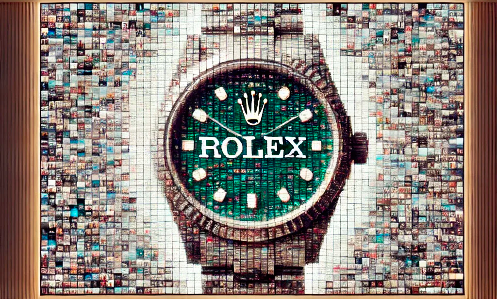 Mosaic Wall Rolex
