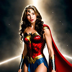 wonderwoman photobooth super heros