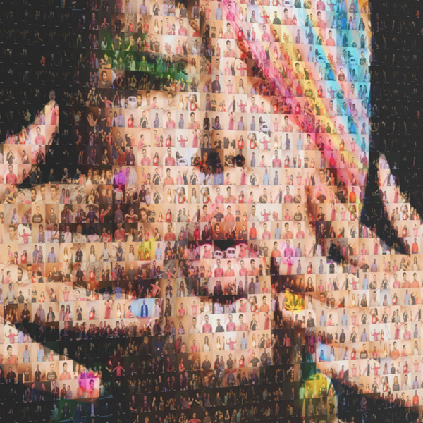 Photo Mosaïc Wall