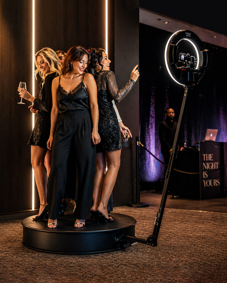 Location Videobooth Spinner 360°