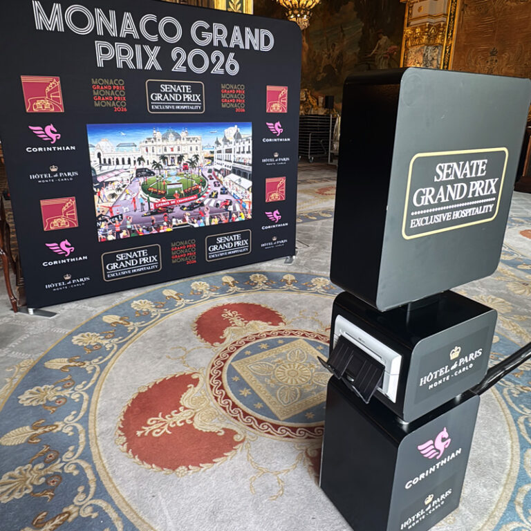 Photobooth événement sportif - Grand Prix de F1 de Monaco
